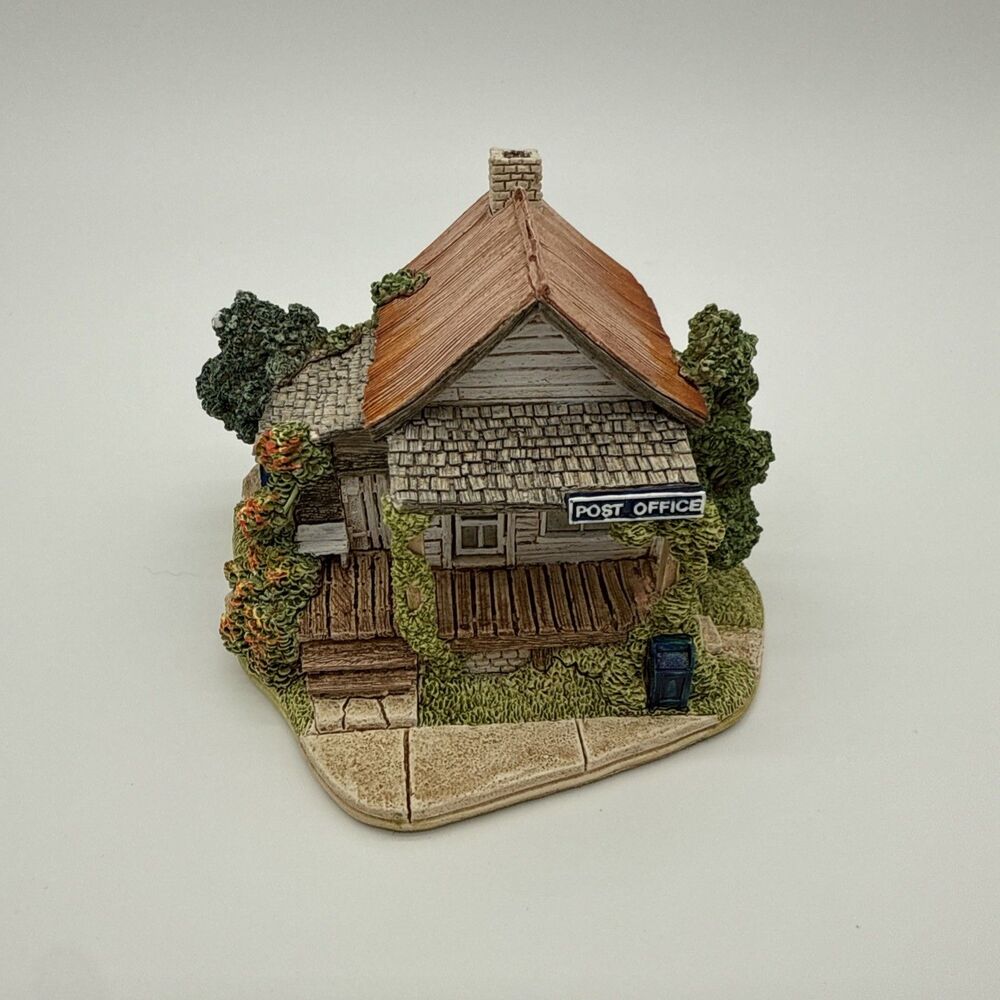 Vtg Lilliput Lane Landmarks Allegiance Collection L2077 Mini Post Office 1996